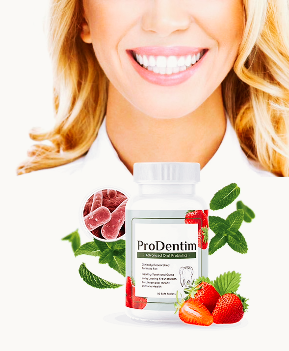 ProDentim Oral Health Chewable Tablet Pack Layout